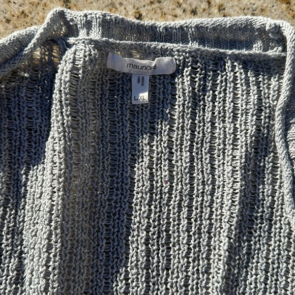 Gray Lightweight Cardigan - Picture 4 of 6